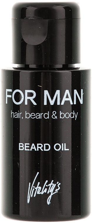 Trockenes Bartöl - Vitality's For Man Beard Oil — Bild N1