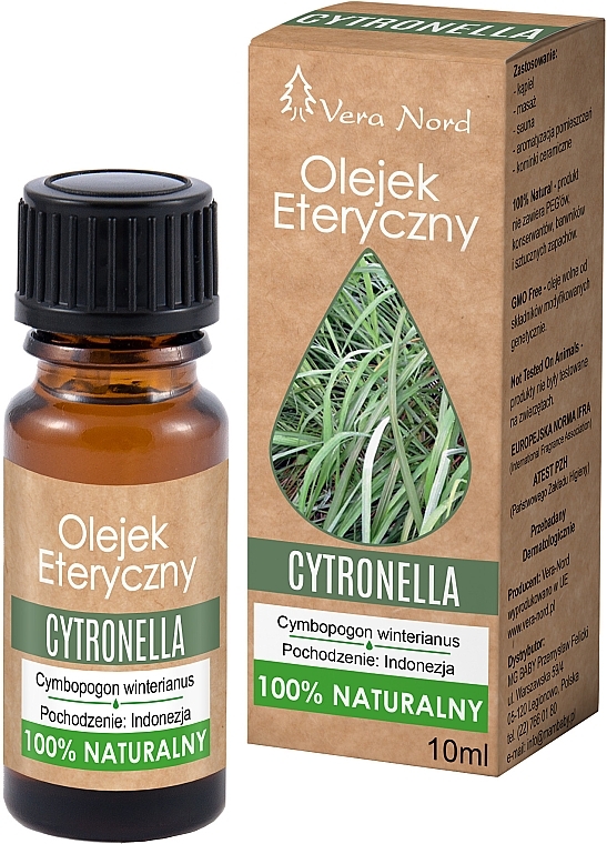 Ätherisches Öl Citronella - Vera Nord Cytronella Essential Oil — Bild N1