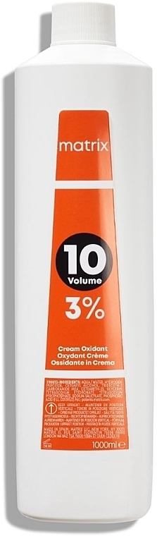 Creme-Oxidationsmittel 3% - Matrix Cream Developer 10 Vol. 3 %  — Foto N3