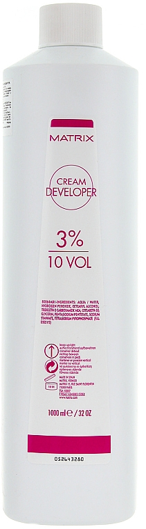 Creme-Oxidationsmittel 3% - Matrix Cream Developer 10 Vol. 3 %  — Bild N1