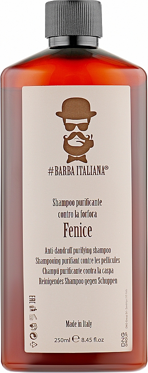 Klärendes Shampoo gegen Schuppen - Barba Italiana Fenice Anti-dandruff Purifying Shampoo — Bild N1