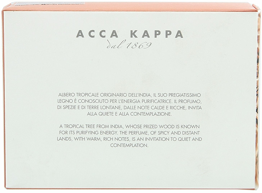 Parfümierte Körperseife mit Sandelholz - Acca Kappa Sandalwood — Bild N2