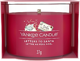 Duftende Minikerze im Glas - Yankee Candle Letters to Santa Filled Votive — Bild N1