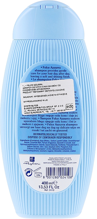 Shampoo für jeden Tag - Paglieri Azzurra Family Pack Shampoo — Bild N2