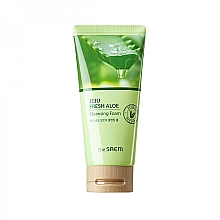 Düfte, Parfümerie und Kosmetik Feuchtigkeitsspendender Gesichtsreinigungsschaum mit Aloe Vera-Saft - The Saem Jeju Fresh Aloe Cleansing Foam