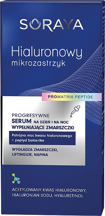 Anti-Falten Gesichtsserum - Soraya Hyaluronic Microinjection Pro Matrix Peptide Wrinkle Filling Serum — Bild N2