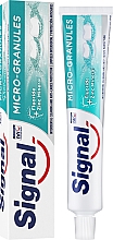 Zahnpasta mit Mikrogranulaten - Signal Microgranules Toothpaste — Bild N2