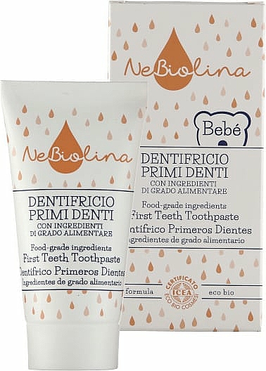Kinderzahnpasta für die ersten Zähne - Nebiolina Baby First Teeth Toothpaste — Bild N1