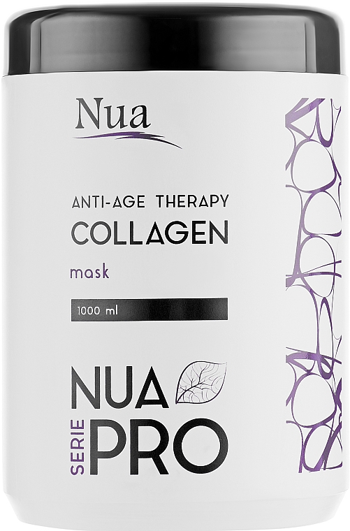 Haarmaske mit Kollagen - Nua Pro Anti-age Therapy with Collagen Mask — Bild N1