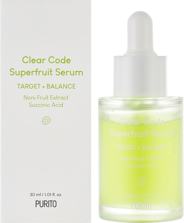 Ausgleichendes Gesichtsserum - Purito Clear Code Superfruit Serum — Bild N2