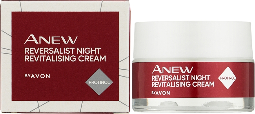 Revitalisierende Nachtcreme für das Gesicht mit Protinol - Avon Anew Reversalist Night Revitalising Cream With Protinol — Bild N6