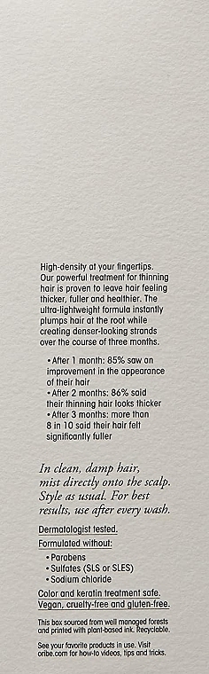 Spray für das Haarwachstum - Oribe Serene Scalp Thickening Treatment Spray — Bild N3