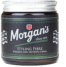 Düfte, Parfümerie und Kosmetik Haarkamm 1208 schwarz mit blauem Griff - Morgan’s Styling Fibre Paste 