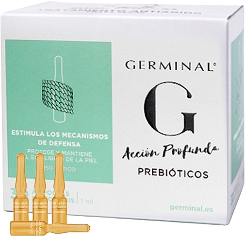 Gesichtsampullen mit Präbiotika - Germinal Deep Action Prebiotics Ampoules — Bild N1