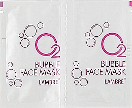 Blasen-Gesichtsmaske mit Sauerstoffwirkung - Lambre O2 Bubble Face Mask — Bild N2
