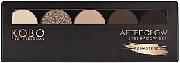 Düfte, Parfümerie und Kosmetik Lidschatten-Palette - Kobo Professional Afterglow Eyeshadow Set