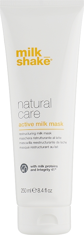 Nährende Haarmaske mit Milchproteinen - Milk Shake Natural Care Milk Mask — Bild N1