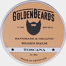 Bartbalsam Toscana - Golden Beards Beard Balm — Bild N2