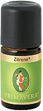 Düfte, Parfümerie und Kosmetik Raumduft Zitrone - Primavera Organic Lemon Essential Oil