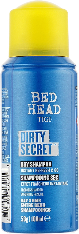 Erfrischendes Trockenshampoo - Tigi Bed Head Dirty Secret Dry Shampoo Instant Refresh & Go — Bild N1