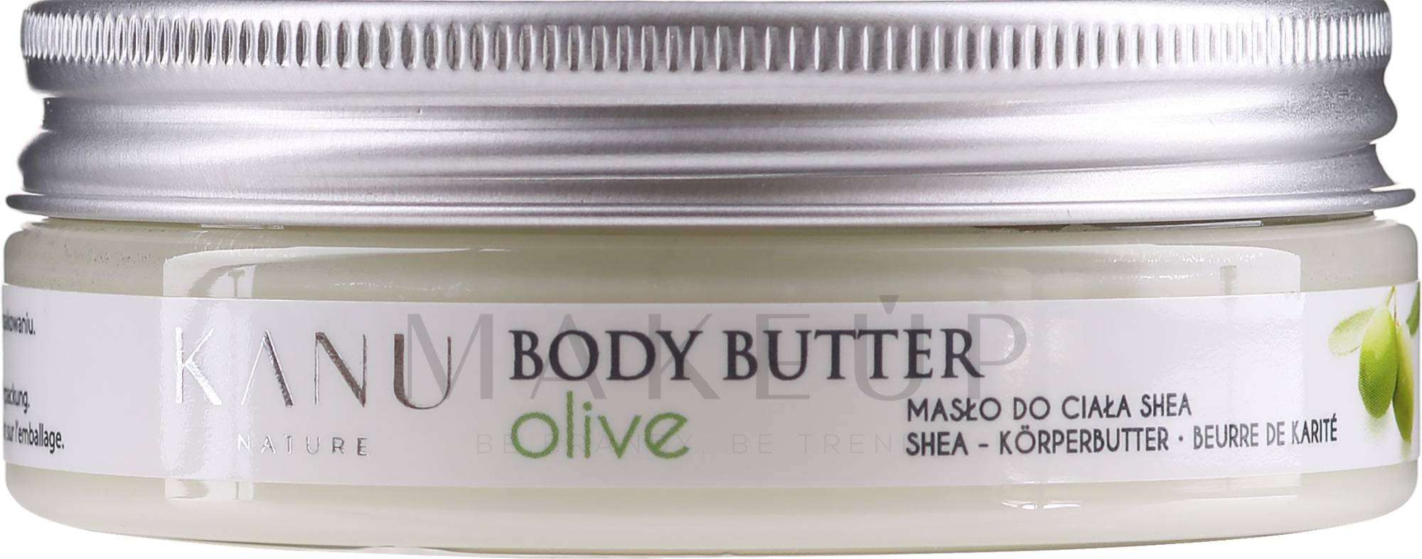 Shea-Körperbutter Olive - Kanu Nature Olive Body Butter — Bild 50 g