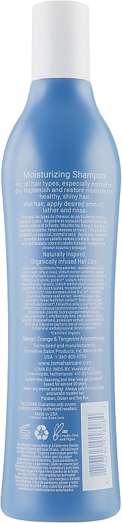 Feuchtigkeitsspendendes Shampoo - Loma Hair Care Moisturizing Shampoo — Bild N4