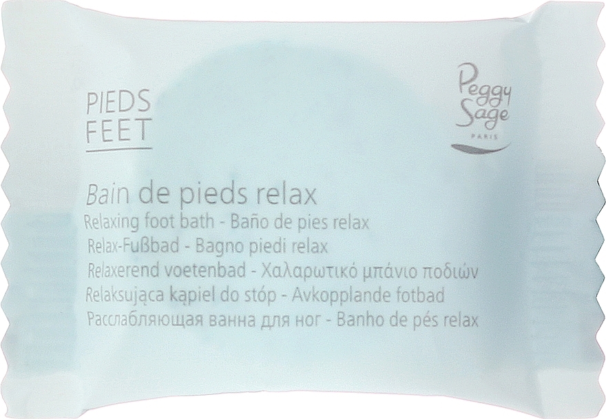 GESCHENK! Entspannende Fußbadetabletten - Peggy Sage Feet Relaxing Foot Bath  — Bild N1