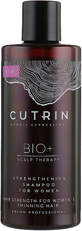 Stärkendes Shampoo für dünnes Haar - Cutrin Bio+ Strengthening Shampoo — Bild N2