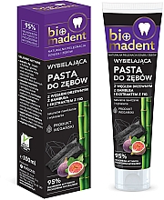 Düfte, Parfümerie und Kosmetik Aufhellende Zahnpasta mit Bambuskohle und Feigenextrakt - Bio Madent