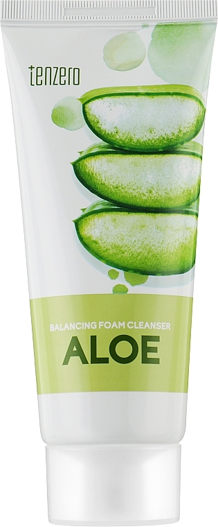 Ausgleichender Waschschaum mit Aloe Vera - Tenzero Balancing Foam Cleanser Aloe — Bild N1