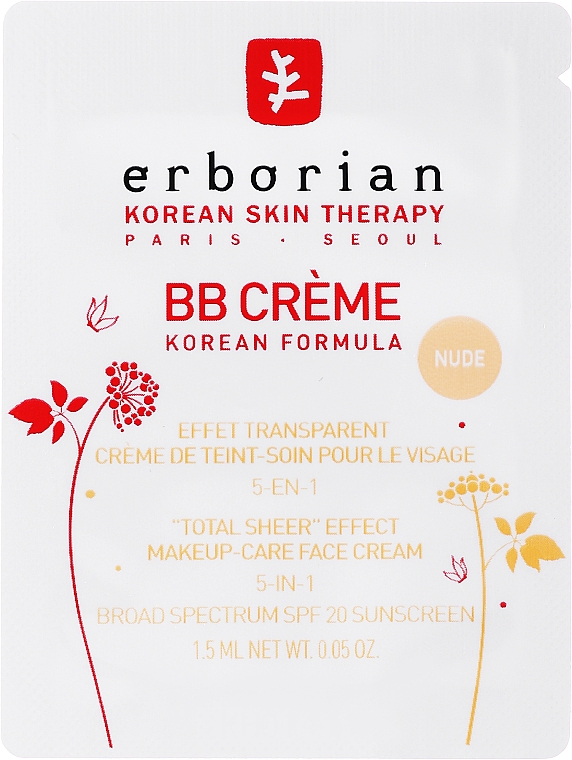 Erborian Nude BB Cream 5in1 (Probe) - BB-Creme — Bild N1