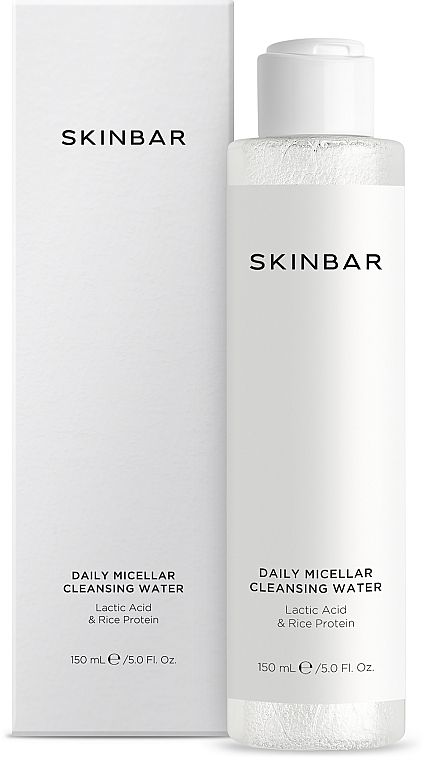 Mizellares Gesichtsreinigungswasser mit Milchsäure und Reisproteinen - SKINBAR Lactic Acid & Rice Protein Micellar Water — Bild N1