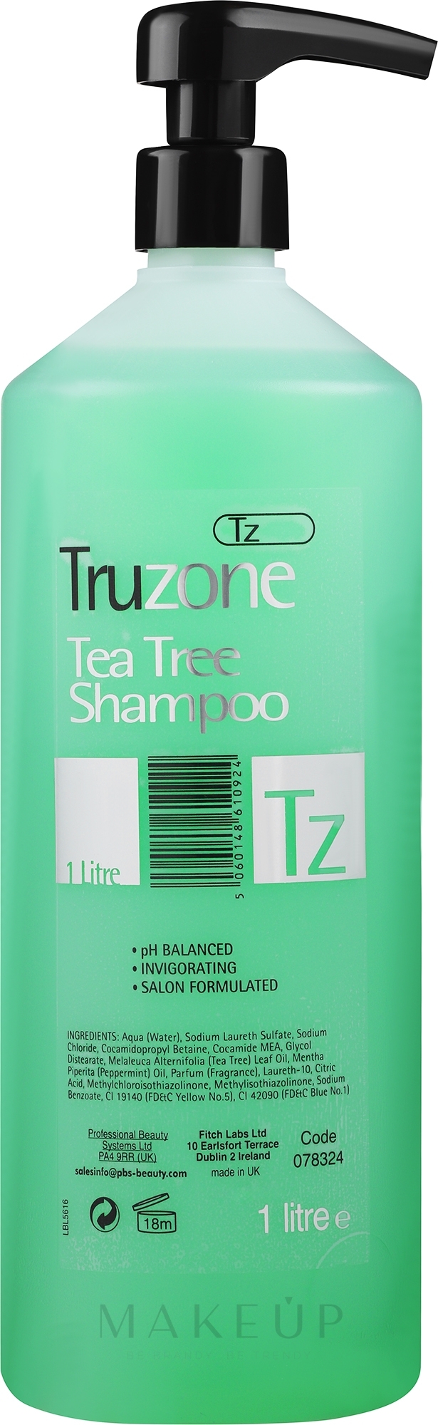 Haarshampoo Tee Baum - Osmo Truzone Tea Tree Shampoo — Bild 1000 ml