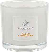 Düfte, Parfümerie und Kosmetik Duftkerze Hyazinthe und Geißblatt - Acca Kappa Hyacinth & Honeysuckle Scented Candle