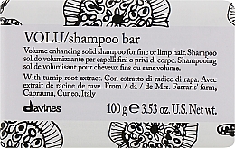 Düfte, Parfümerie und Kosmetik Festes Shampoo für mehr Volumen - Davines Essential Haircare Volu Shampoo Bar