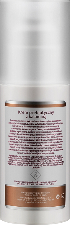 Präbiotische Gesichtscreme mit Kalamin - Charmine Rose Prebio Balance Cream — Bild N5