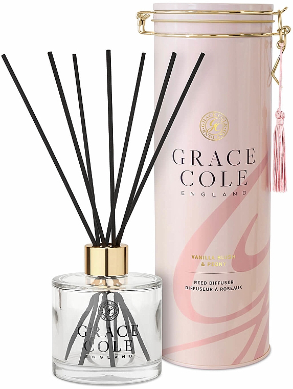 Aroma-Diffusor Vanilleblüte und Pfingstrose - Grace Cole Vanilla Blush & Peony — Bild N1