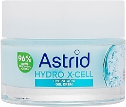 Feuchtigkeitsspendende Gel-Creme für normale bis gemischte Haut  - Astrid Hydro X-Cell Hydrating Gel Cream — Bild N1