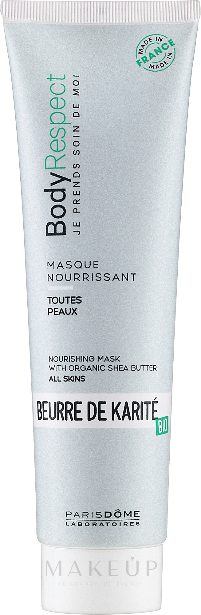 Pflegende Gesichtsmaske mit Bio-Sheabutter - Body Respect Nourishing Face Mask With Organic Shea Butter  — Bild 150 ml