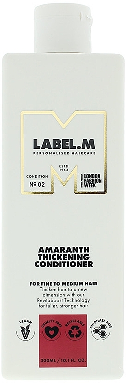 Haarspülung - Label.m Amaranth Thickening Conditioner — Bild N1
