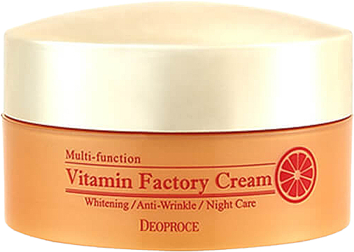 Multifunktionale Vitamin-Gesichtscreme - Deoproce Multi-Function Vitamin Factory Cream — Bild N1