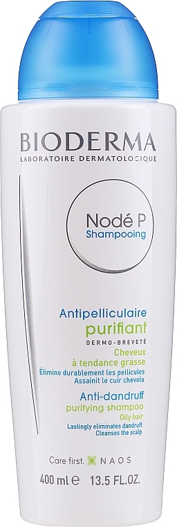 Beruhigendes Anti-Schuppen Shampoo für empfindliche und entzündete Kopfhaut - Bioderma Node P Anti-Dandruff Soothing Shampoo — Bild N1