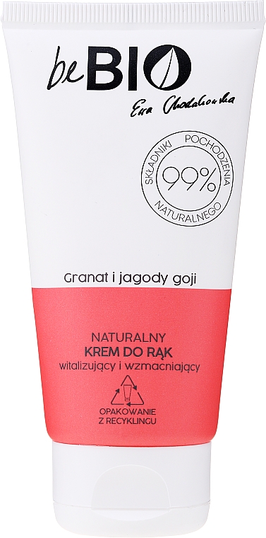 Pflegende Handcreme mit Goji-Beere und Granatapfel - BeBio Natural Hand Cream Goji Berry & Pomegranate — Bild N1