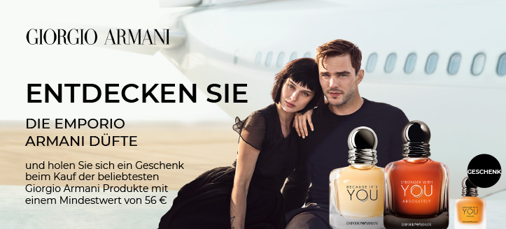 Sonderaktion von Giorgio Armani