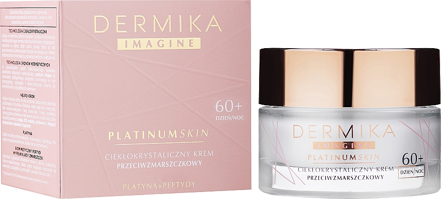 Anti-Falten-Creme mit Flüssigkristallen - Dermika Imagine Platinum Skin Face Cream — Bild N2