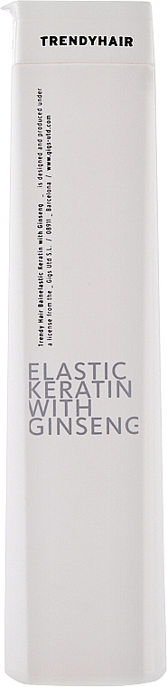 Ultra-sanftes Shampoo mit präbiotischem Komplex - Trendy Hair Bain Elastic Keratin With Ginseng — Bild N1