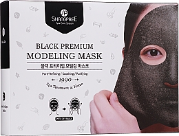 Düfte, Parfümerie und Kosmetik Reinigende Peel-Off Maske aus Schwarzgel und Aktiv-Kollagen-Pulver - Shangpree Black Premium Modeling Mask