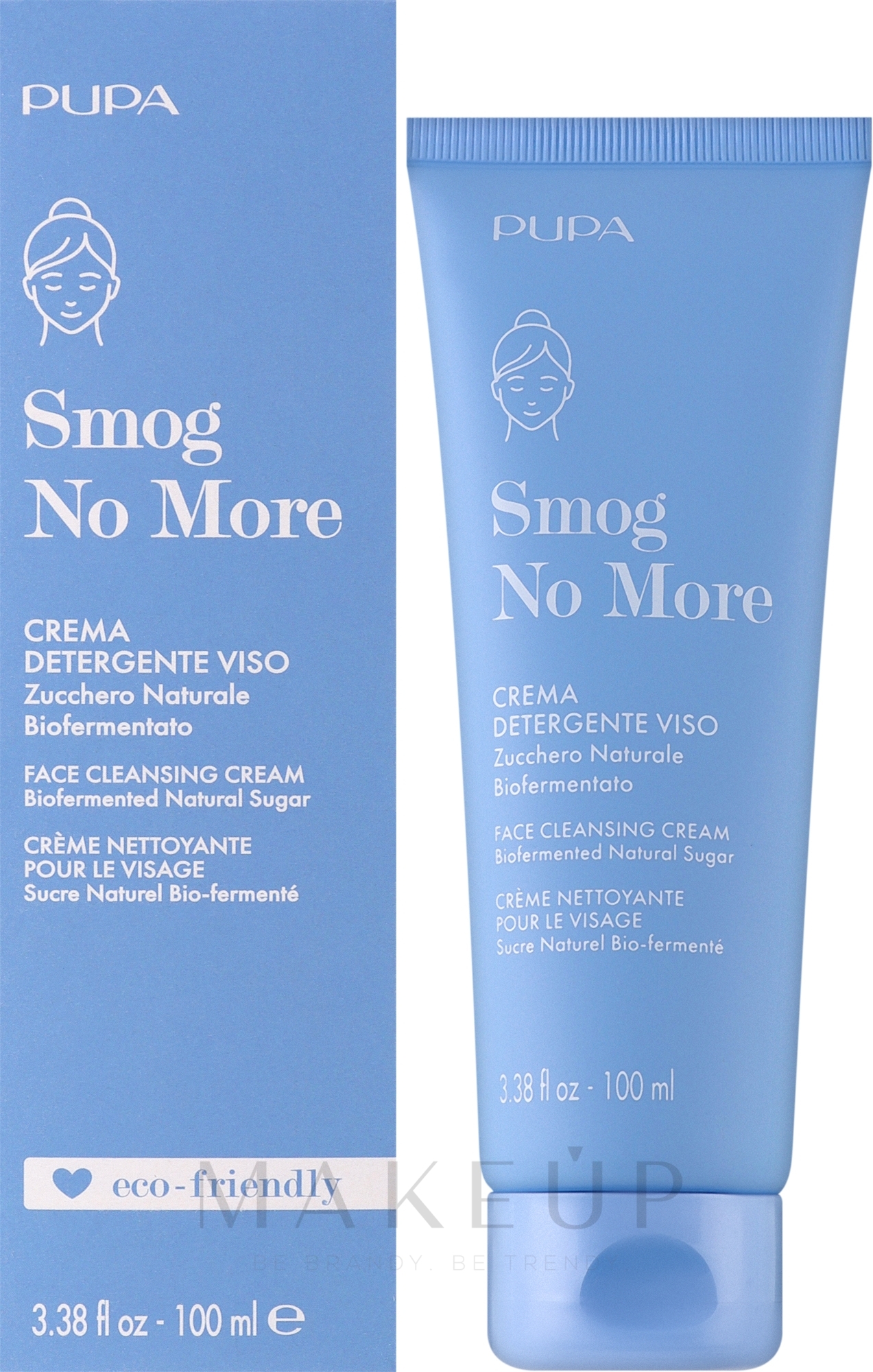 Gesichtsreinigungscreme - Pupa Smog No More Face Cleansing Cream — Bild 100 ml
