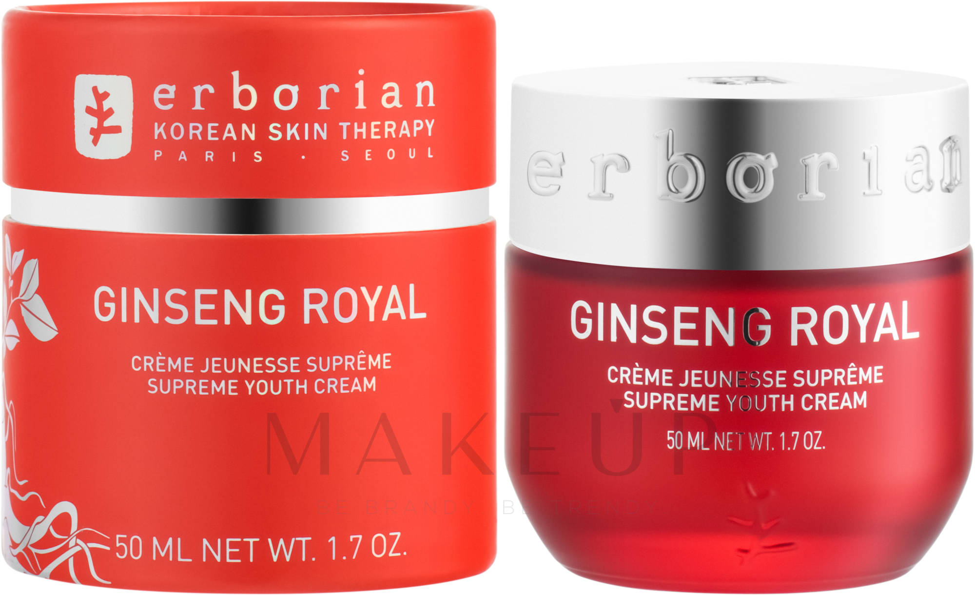 Anti-Aging Gesichtspflege mit Ginsengextrakt - Erborian Ginseng Royal Cream — Bild 50 ml