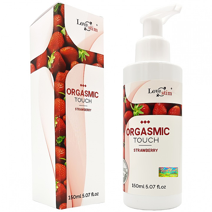 Gel für orgasmische Massage und Stimulation - Love Stim Orgasmic Touch Strawberry — Bild N1